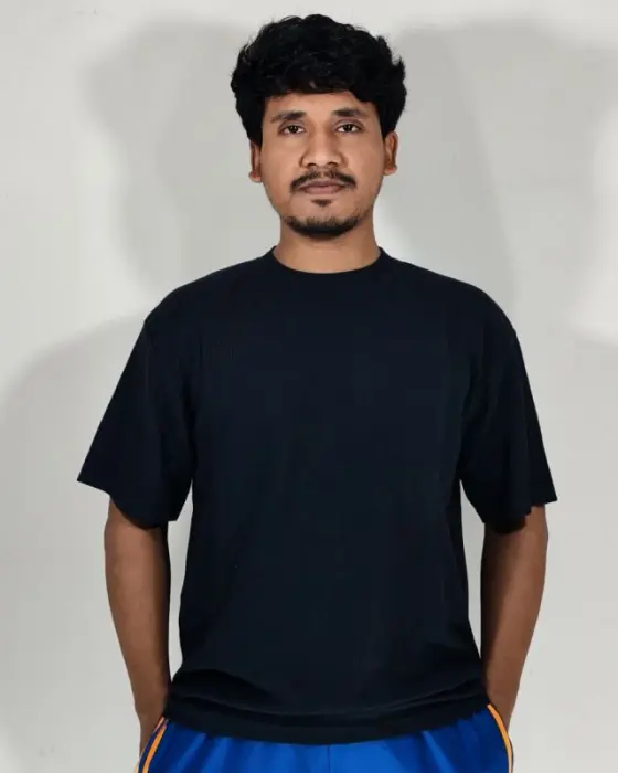 Essential Relaxed Fit Textured Crewneck T-Shirt