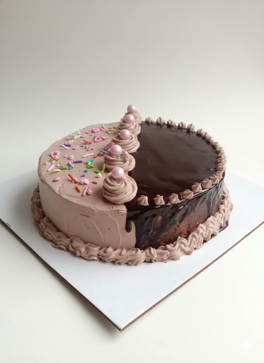 Chocolate Fantasy Drip Cake