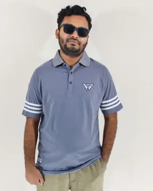 Premium Men's Jersey Polo Shirt | Quick-Dry Sporty Polo