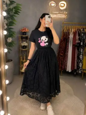 TShirt and Skirt Set