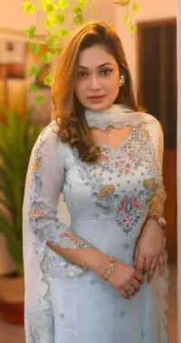 Premium Sada Bahar Embroidered Tissue Four-Piece Suit with Laser-Cut Details – Pastel Ice Blue
