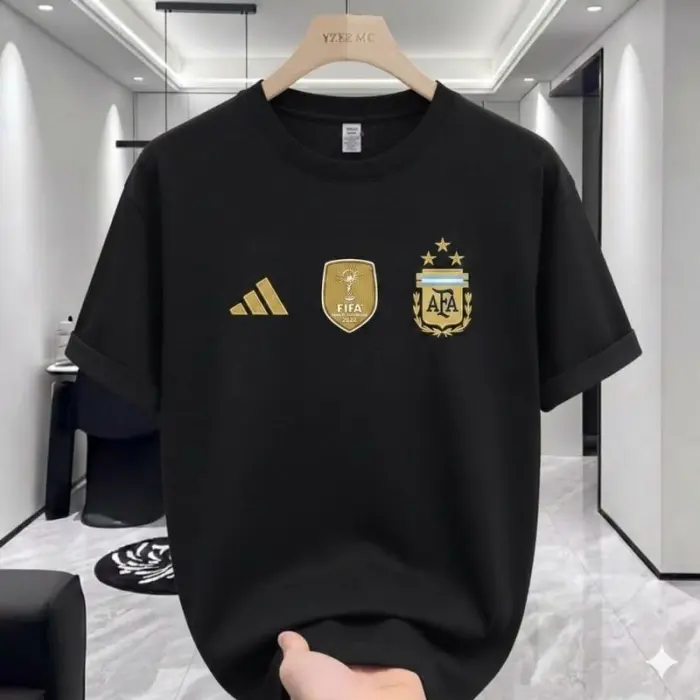 Premium Argentina World Cup 2026 Drop Shoulder T-Shirt | 220 GSM