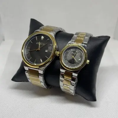 Feiwo Stainsles Steel Couple Watch