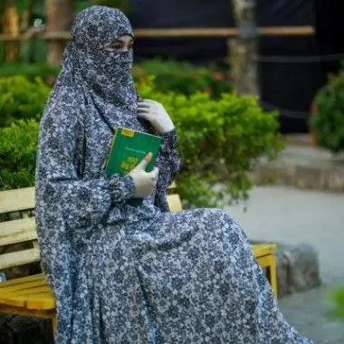 Long Khimar Floor Touch Jilbab | Premium Printed Islamic Modest Wear Bangladesh