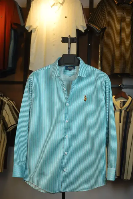 Old Money Striped Shirt Multicolor full sleeve Shirt| Soft Cotton Casual Shirt