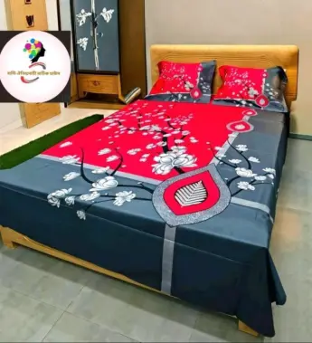 🌸 প্রিমিয়াম কটন বেডসিট বাংলাদেশ | কিং সাইজ বিছানার চাদর💐