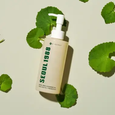 K-Secret Seoul 1988 Cleansing Oil: Pine Cica 1% + Probiotics 200 ml