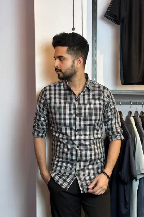 Premium Soft Cotton Men's Shirt | Stylish Casual Full Sleeve Shirt