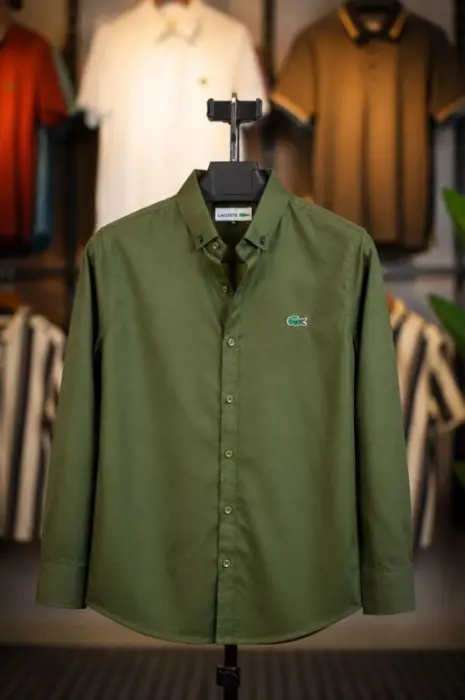 Premium Oxford Cotton Shirt for Men | Smart Casual Full Sleeve Shirt