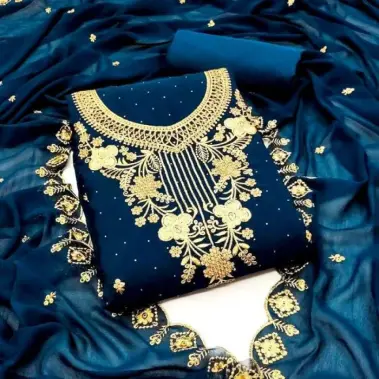 Georgette Embroidery Four Piece